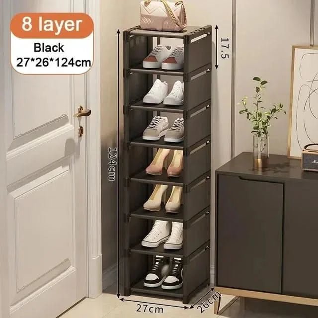 Schoenenrek Hoeken Stapelbaar Ruimtebesparend Design voor Diverse Schoenen 4