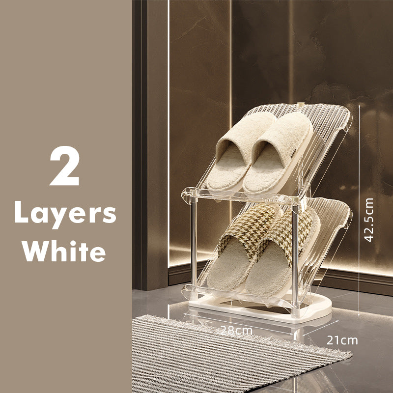 Schoenenrek Transparant Meerlaags Organizer 0