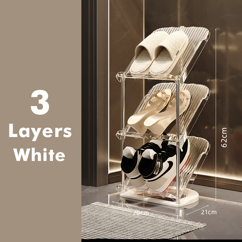 Schoenenrek Transparant Meerlaags Organizer 12