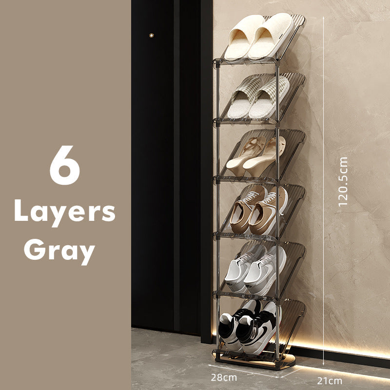 Schoenenrek Transparant Meerlaags Organizer 14