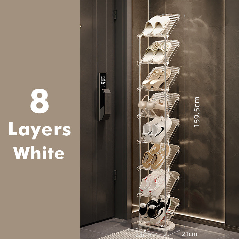 Schoenenrek Transparant Meerlaags Organizer 6