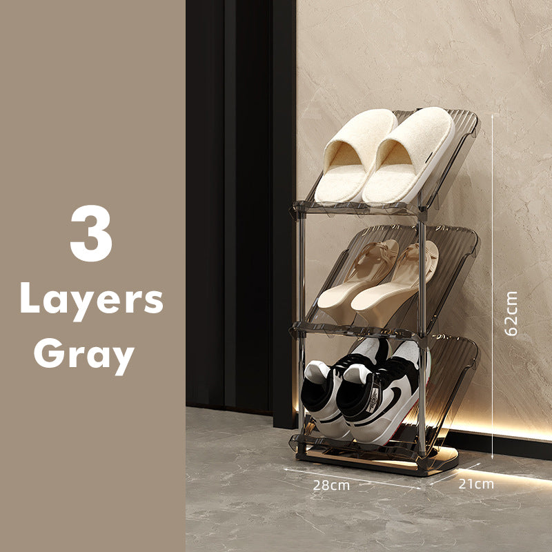 Schoenenrek Transparant Meerlaags Organizer 8