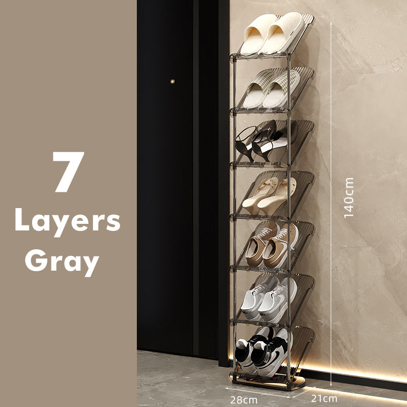 Schoenenrek Transparant Meerlaags Organizer 9