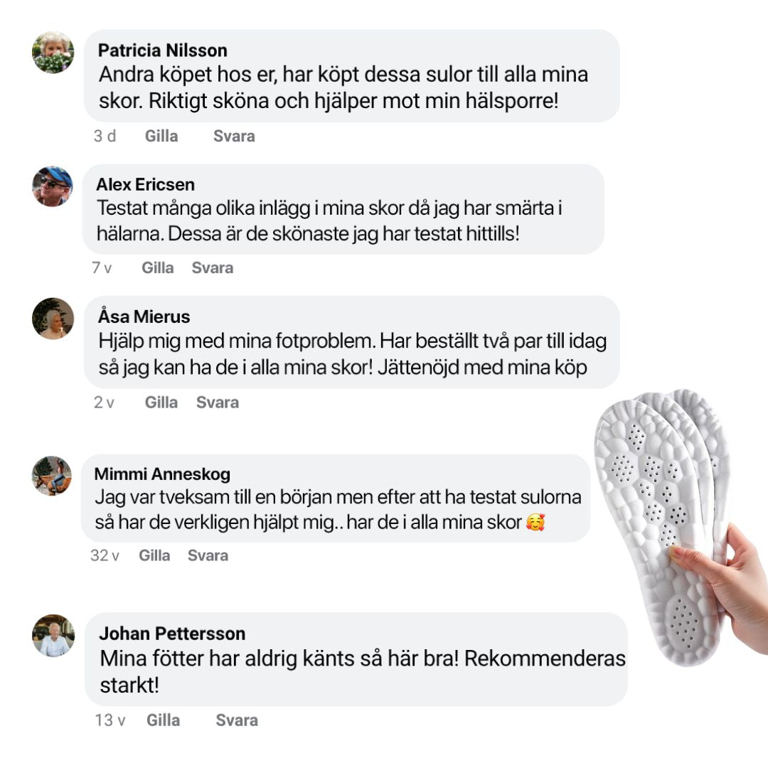 Schoenenzolen voor Hielspoor en Voetproblemen 2
