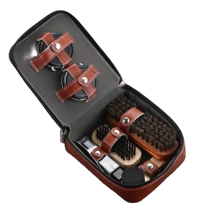 Schoenverzorgingsset 9 Stuks Compleet voor Nette en Casual Schoenen 0