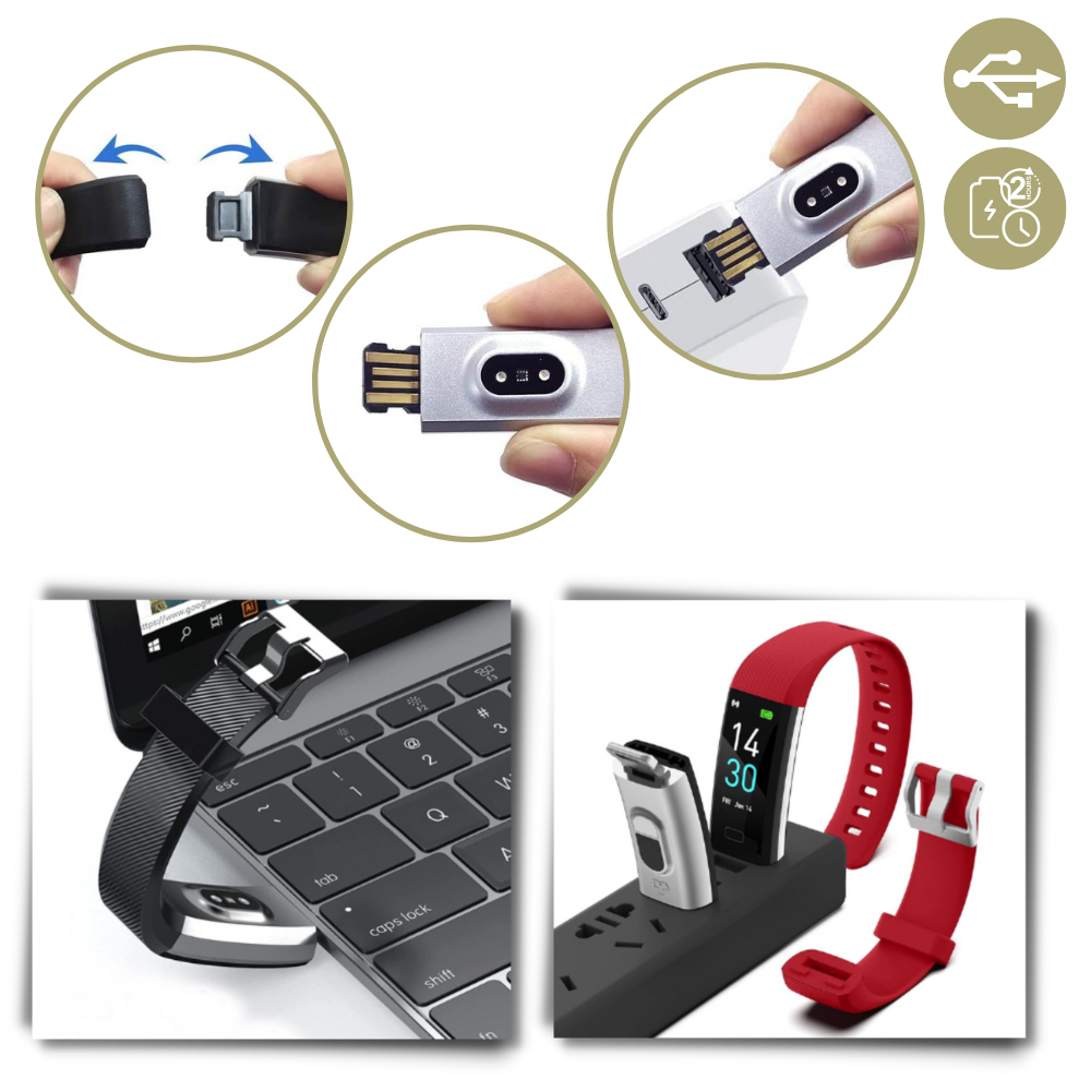 Senioren Smartwatch Met Gezondheidsmonitor En Fitnessfuncties 5