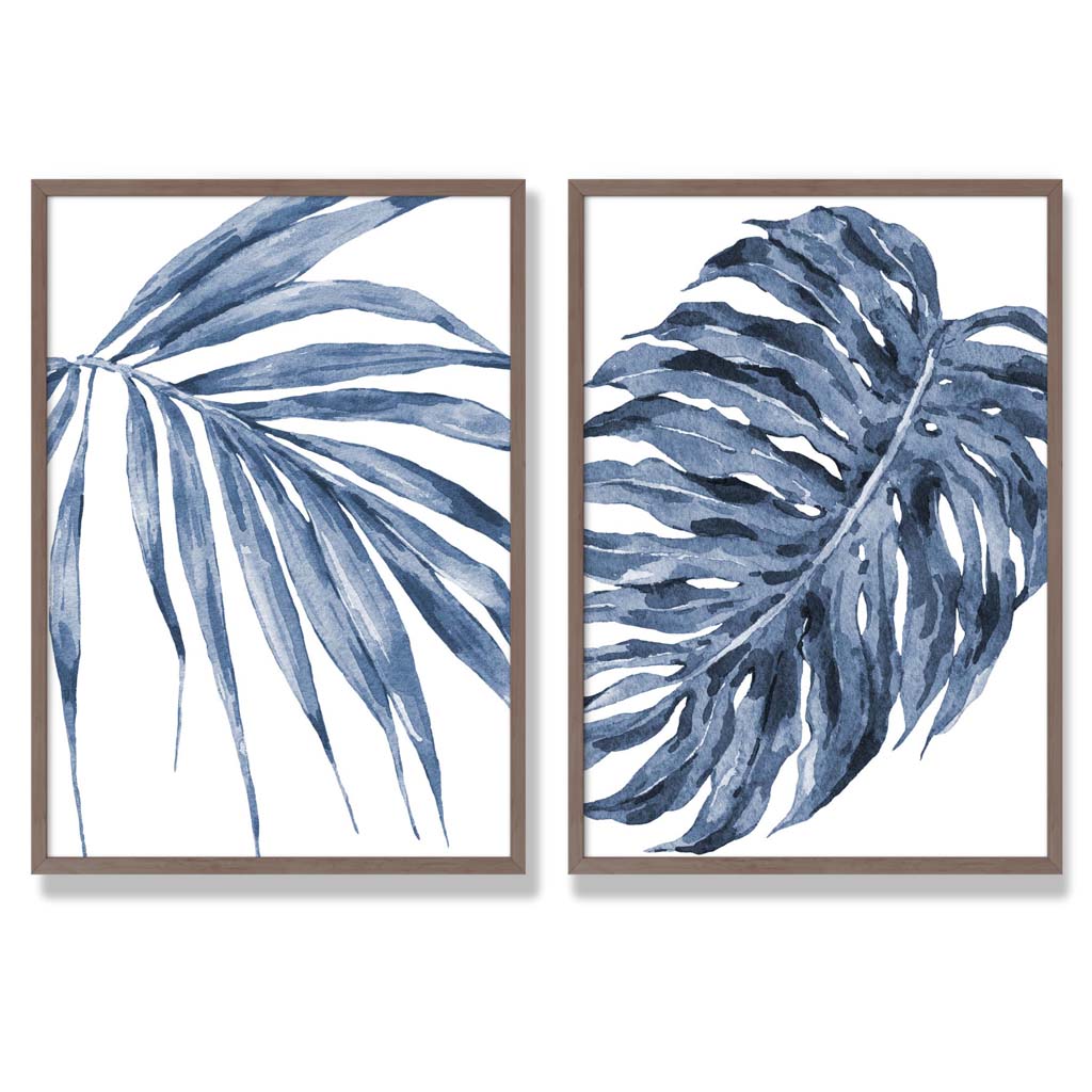Set van 2 Kunstafdrukken Monstera Papyrus 7