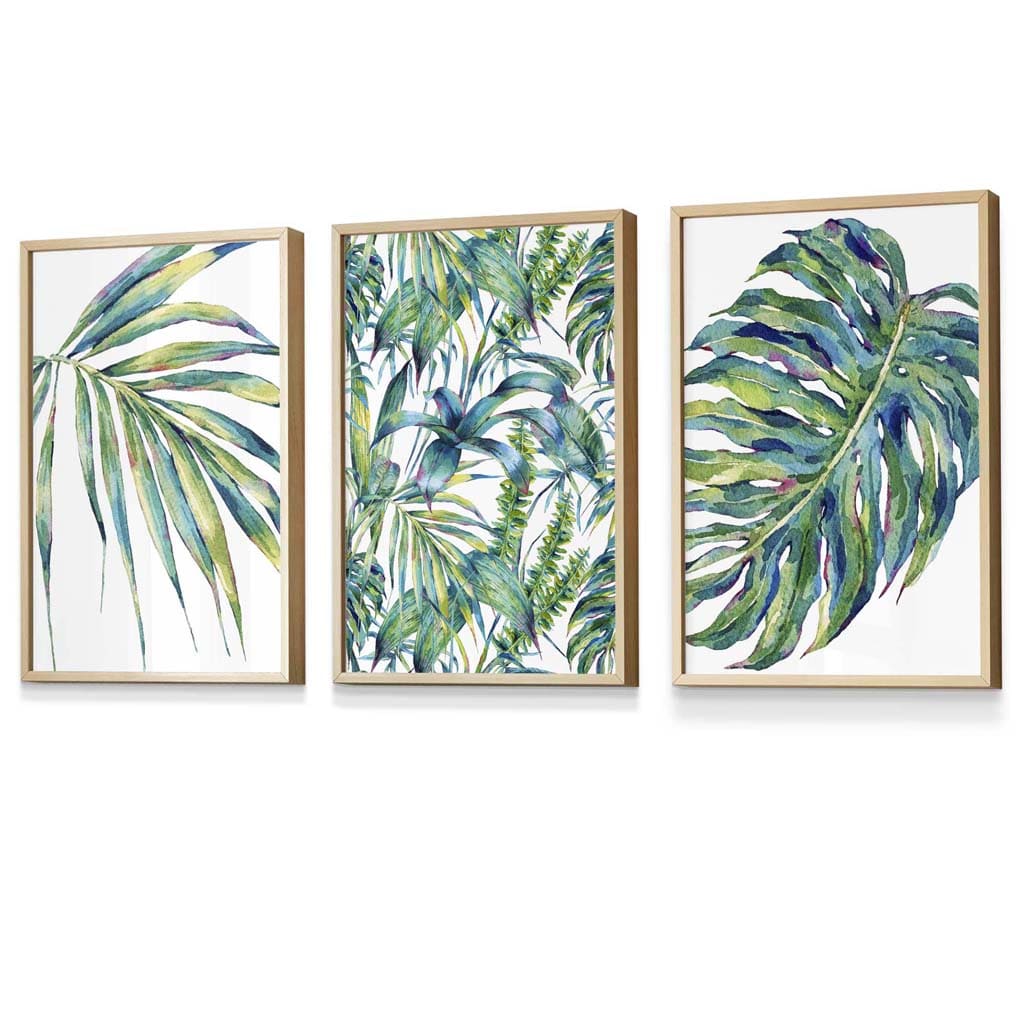 Set van 3 Botanische Kunstprints voor Wanddecoratie 4