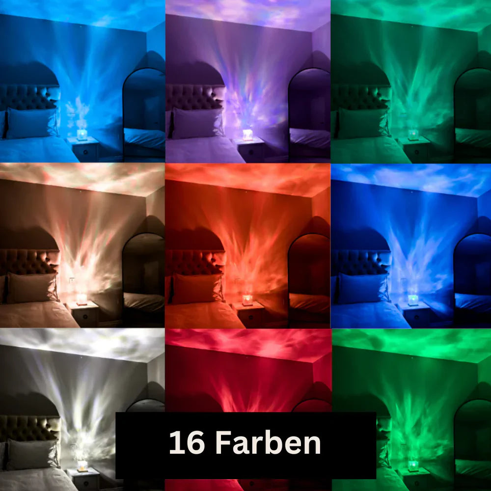 Sfeerlamp AuroraGlow met 16 Kleuren en Afstandsbediening voor een Betoverende Sfeer 3