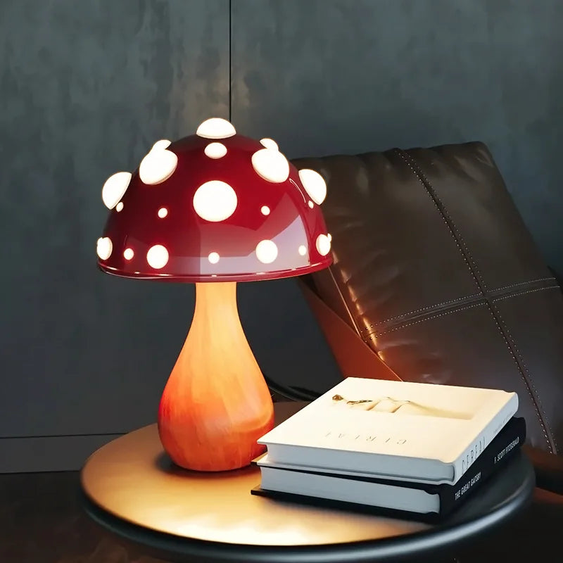 Sfeerlamp Paddestoel Driekleurig voor een Magische Sfeer 0