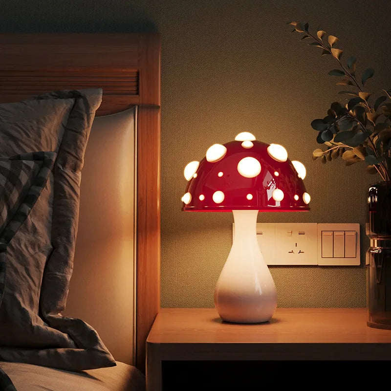 Sfeerlamp Paddestoel Driekleurig voor een Magische Sfeer 2