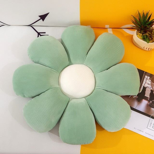 Sierkussen Bloemvormig Decoratief voor Bank en Grond 6