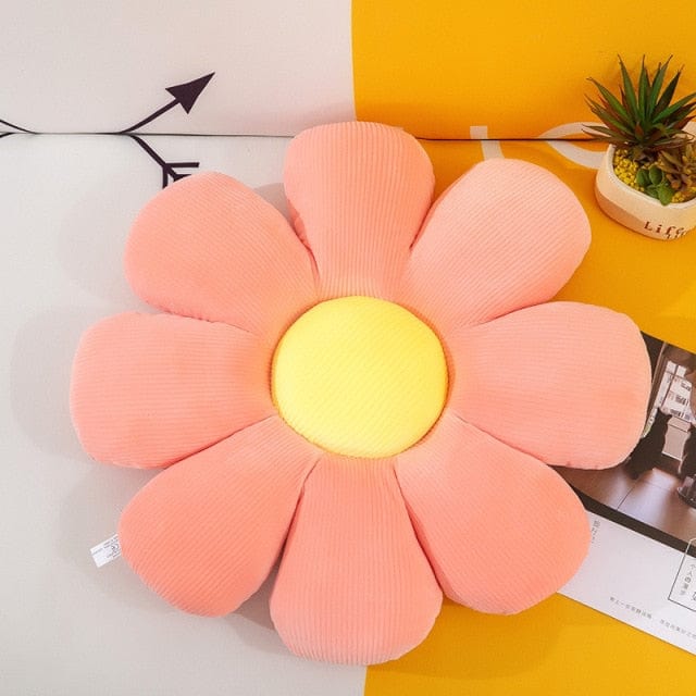 Sierkussen Bloemvormig Decoratief voor Bank en Grond 7