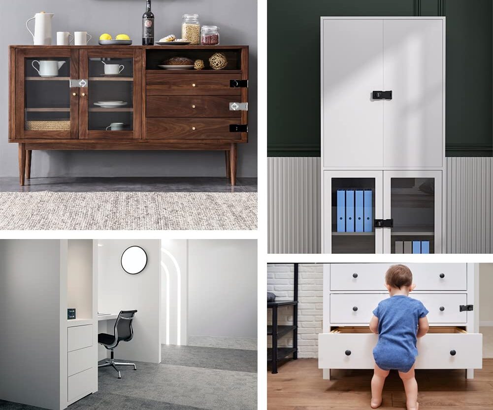 Sleutelloos Beveiligingsslot Modern voor Kluisjes 3