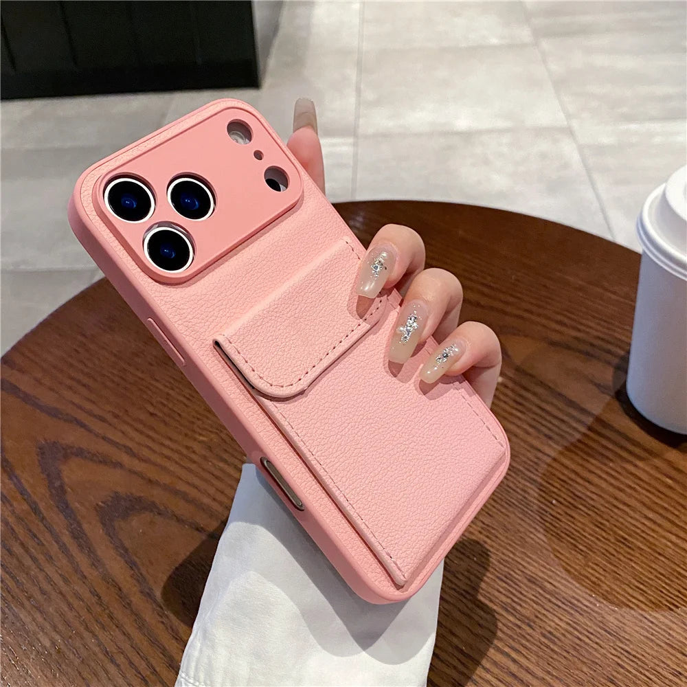 Smartphone Hoes met Kaartvak voor iPhone 9