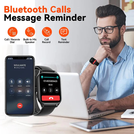 Smartwatch met Glucosemonitoring en Activiteitsregistratie 5