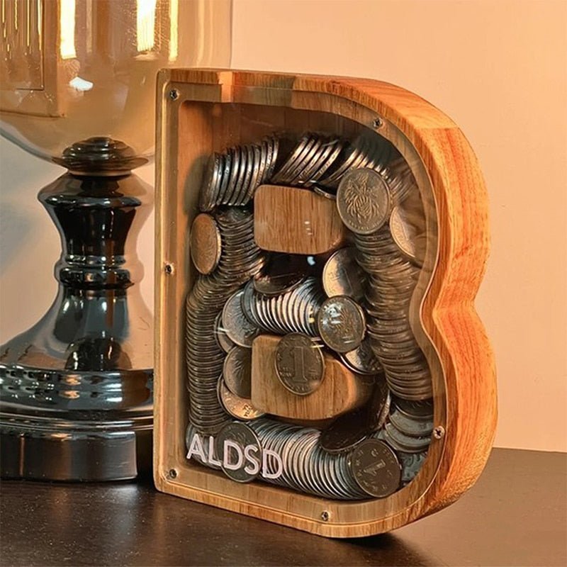 Spaarvarken Houten Design voor Slim Sparen 1