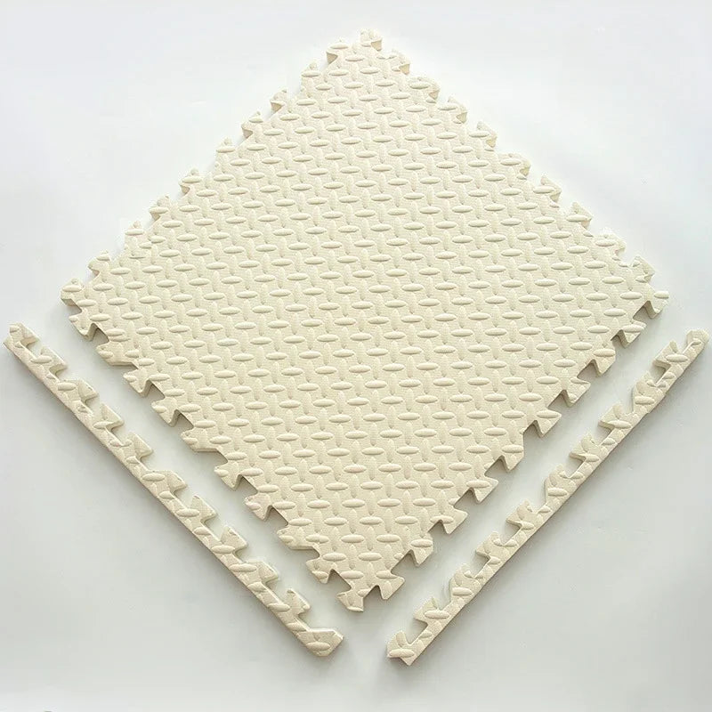 Speelmat Foam Dikke Puzzelstukken voor Baby's met Heldere Kleuren en Speelse Patronen 12
