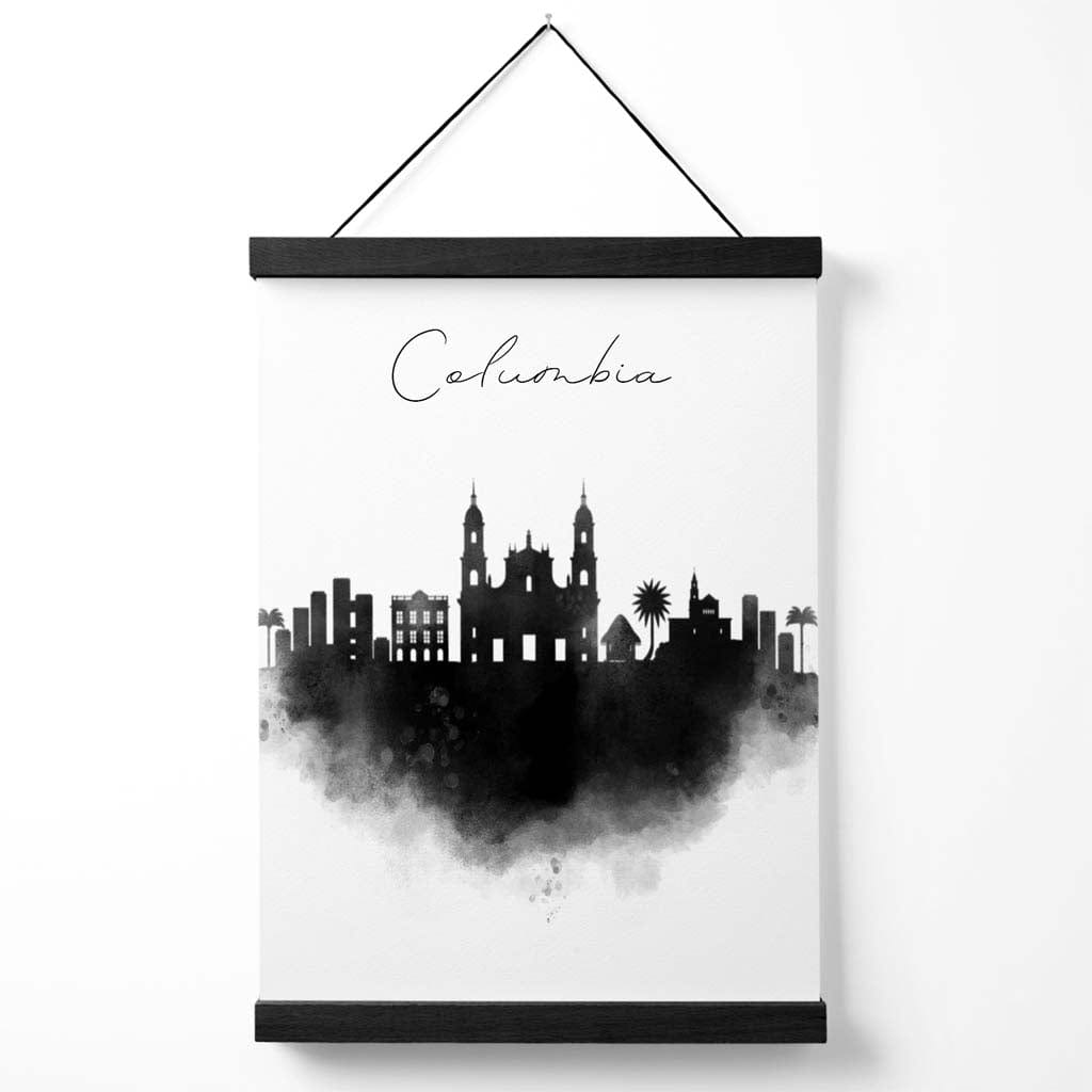 Stadsposter Columbia Watercolour Hangend 0