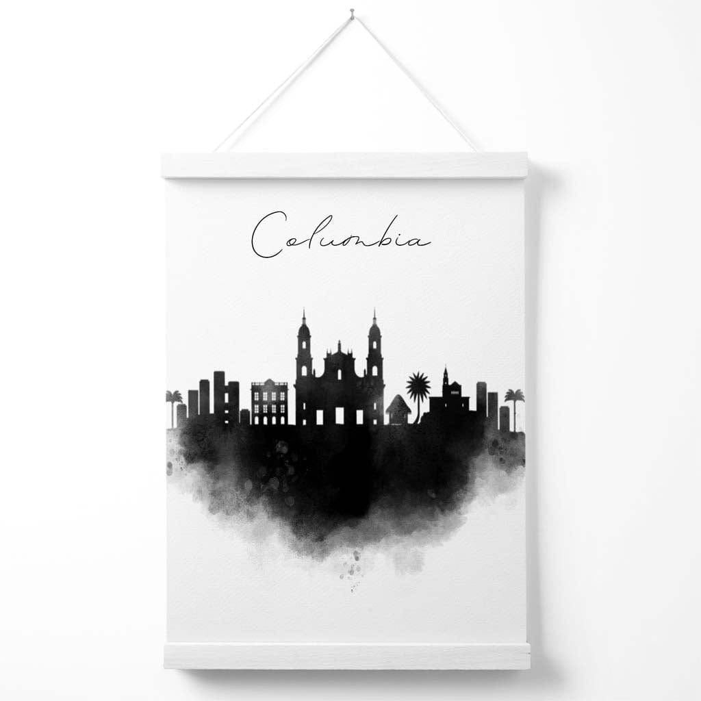 Stadsposter Columbia Watercolour Hangend 2