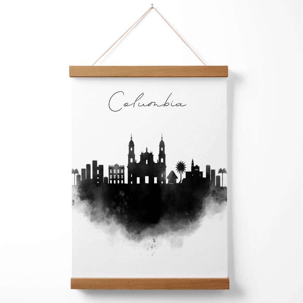 Stadsposter Columbia Watercolour Hangend 3