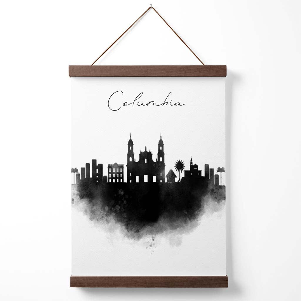 Stadsposter Columbia Watercolour Hangend 4