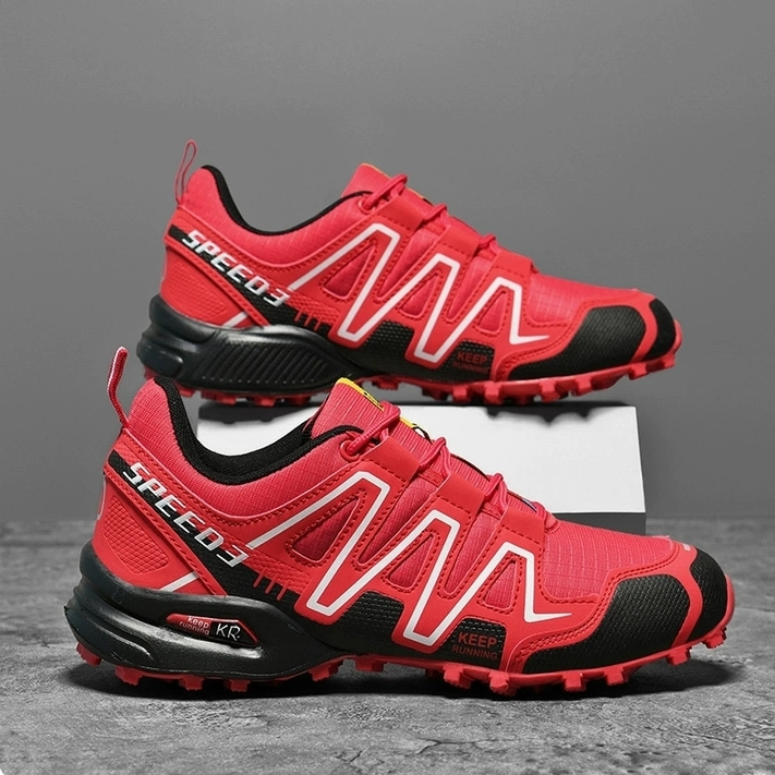 Stevige, waterbestendige wandelschoenen voor heren, geschikt voor buitenactiviteiten. 6