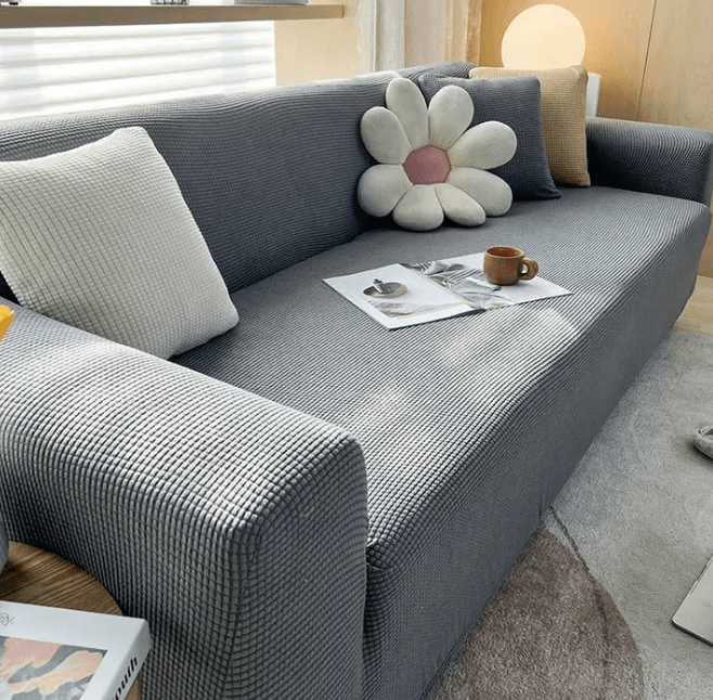 Stijlvolle Bankhoes Antislip voor Woonkamers 2