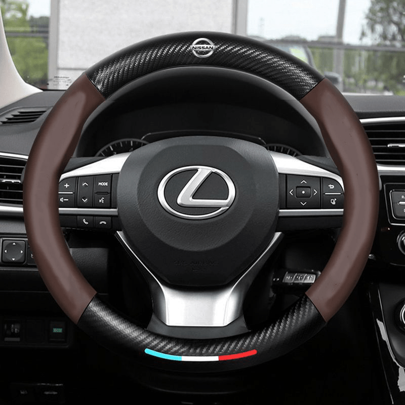 Stuurhoes Auto Antislip Design 3D Reliëf Universele Pasvorm 11