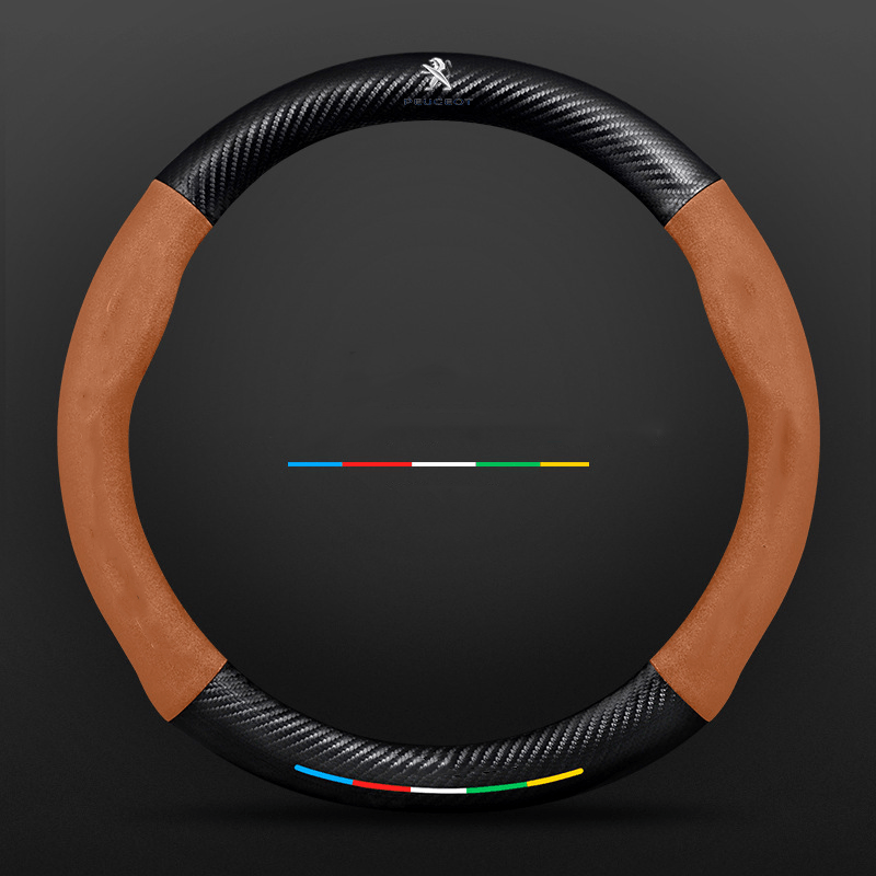 Stuurhoes Auto Antislip Design 3D Reliëf Universele Pasvorm 24