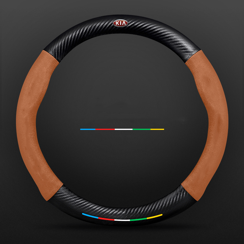 Stuurhoes Auto Antislip Design 3D Reliëf Universele Pasvorm 68