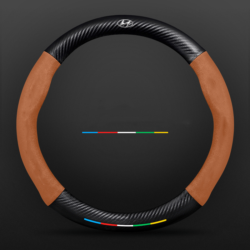 Stuurhoes Auto Antislip Design 3D Reliëf Universele Pasvorm 69