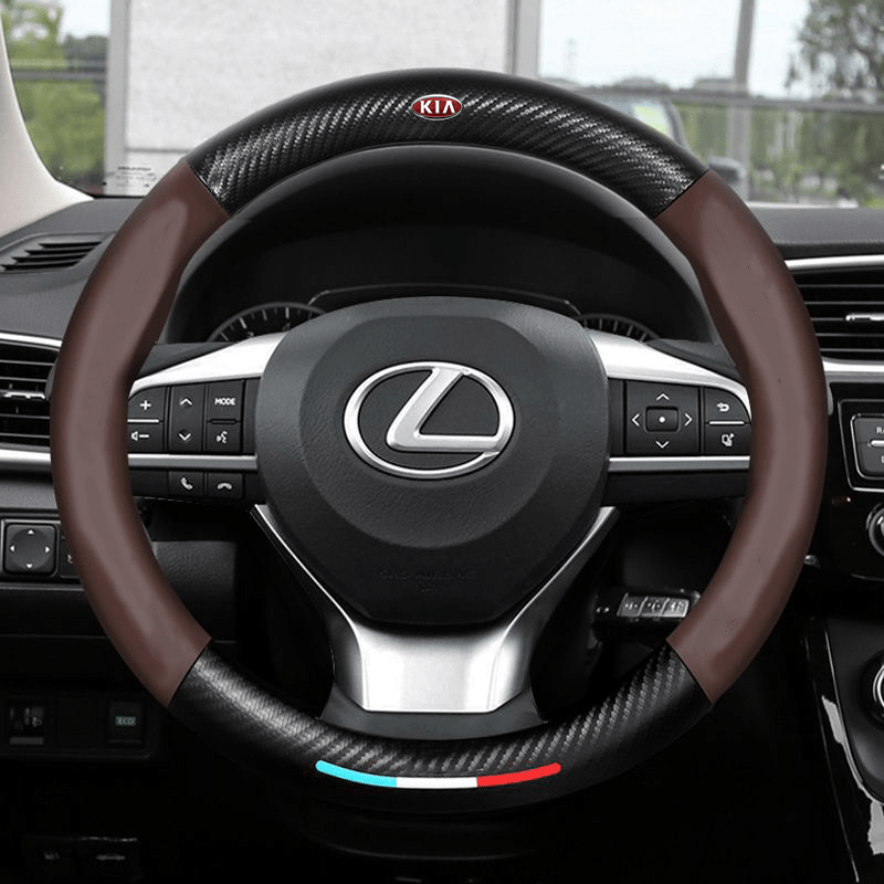 Stuurhoes Auto Antislip Design 3D Reliëf Universele Pasvorm 78