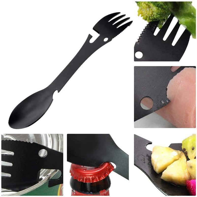 Tactische Multitool Spork 5 in 1 voor Buitenactiviteiten 5