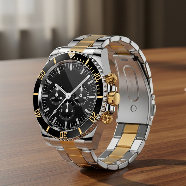 Tactische Smartwatch met GPS en Gezondheidsmonitoring 1