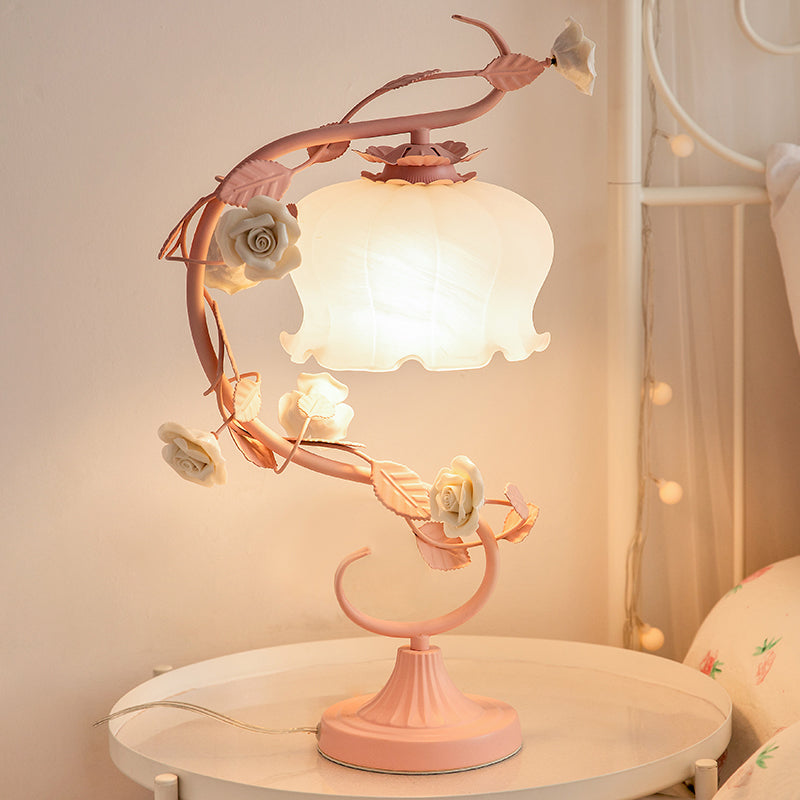 Tafellamp Bloem Design Romantisch voor Slaapkamer 0