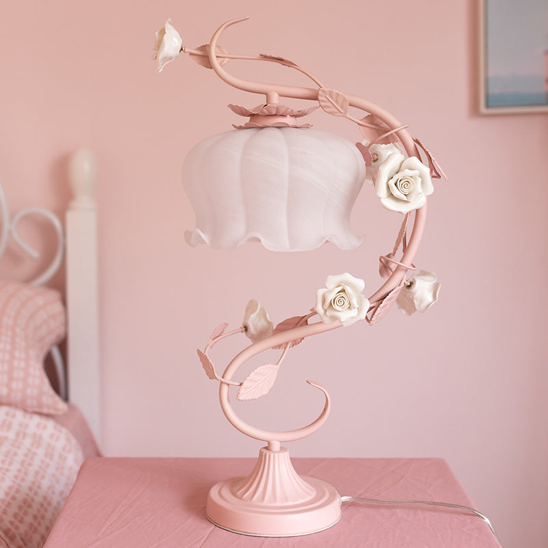 Tafellamp Bloem Design Romantisch voor Slaapkamer 2
