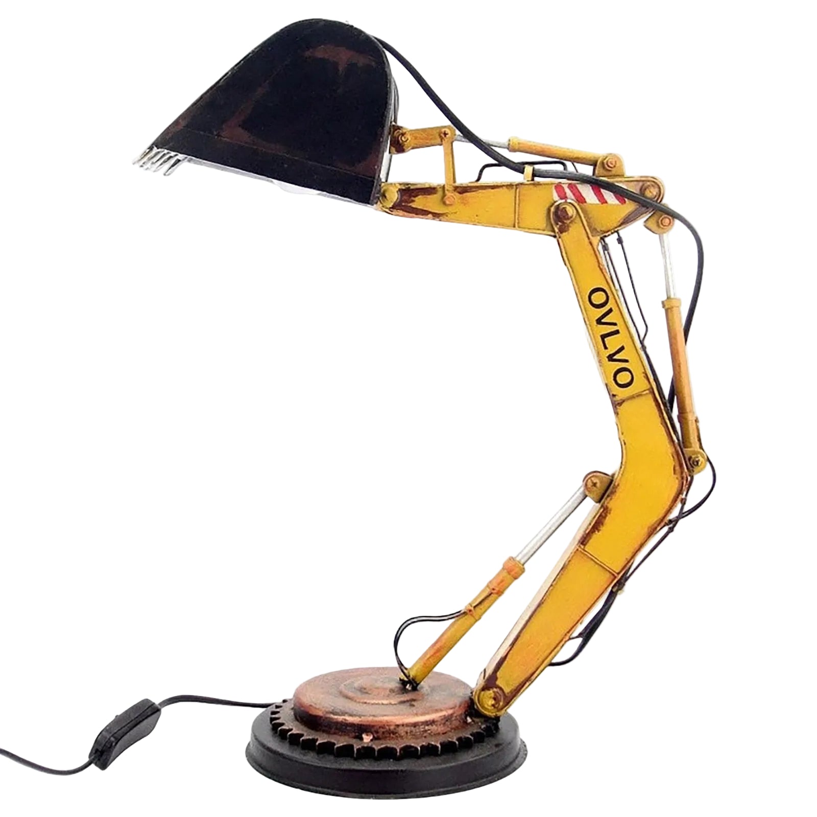 Tafellamp Graafmachine Stijl Voor Kinderen - Speelse Nachtkast Lampje 6