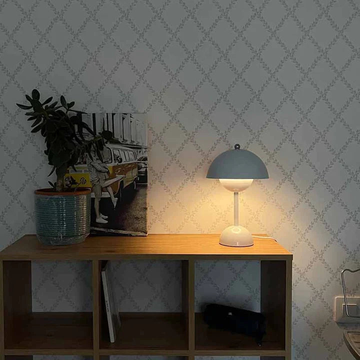 Tafellamp Scandinavisch Design met Paddestoelvorm en 3 Helderheidsniveaus 6