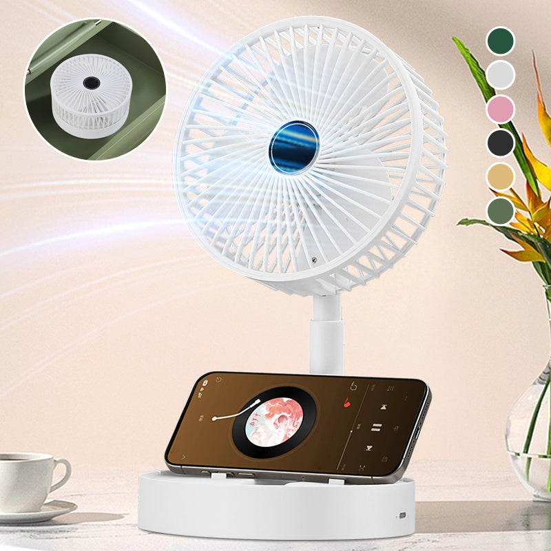 Tafelventilator Telescopisch Design Draagbaar Met Stille Werking 1