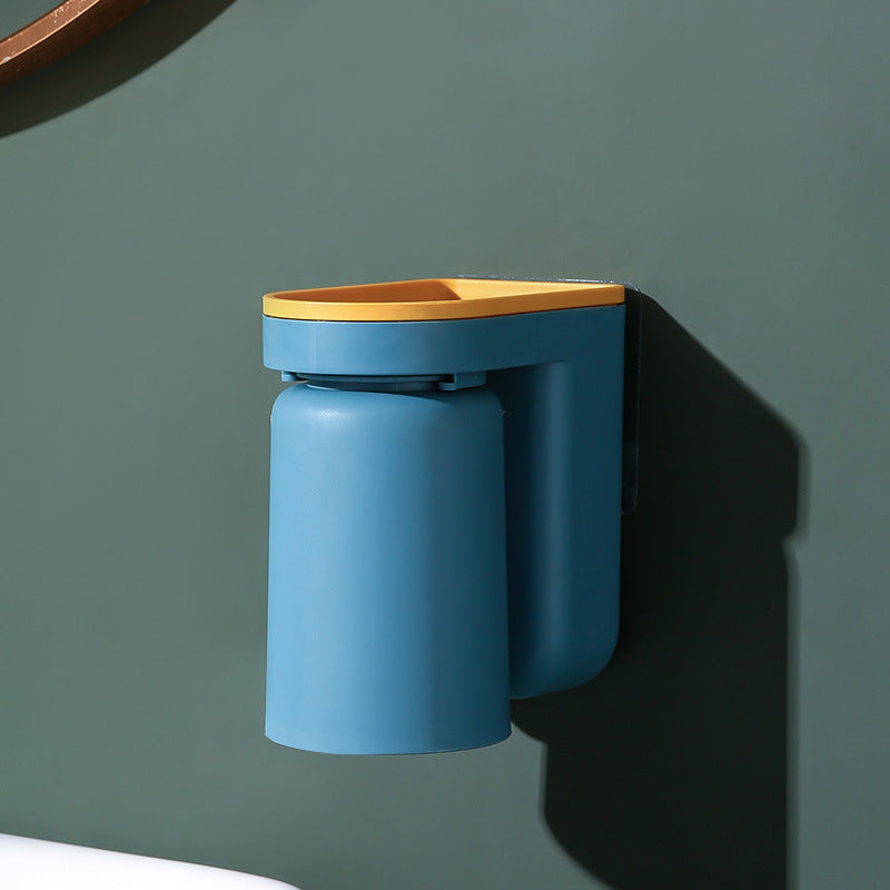 Tandenborstelhouder met Beker Modern 2-in-1 Ontwerp voor Badkamer 0