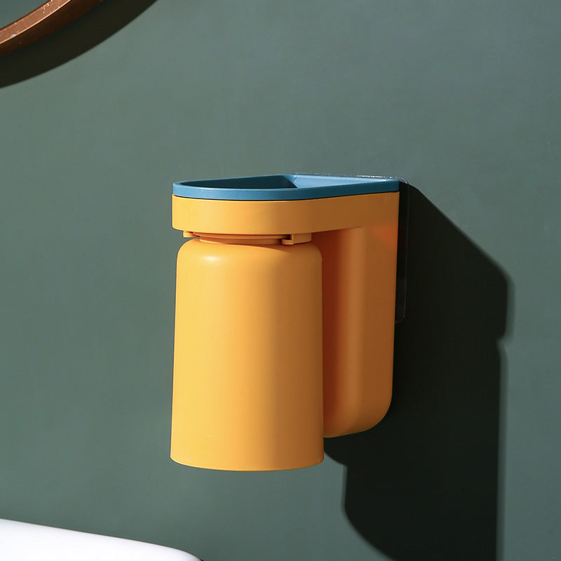 Tandenborstelhouder met Beker Modern 2-in-1 Ontwerp voor Badkamer 10