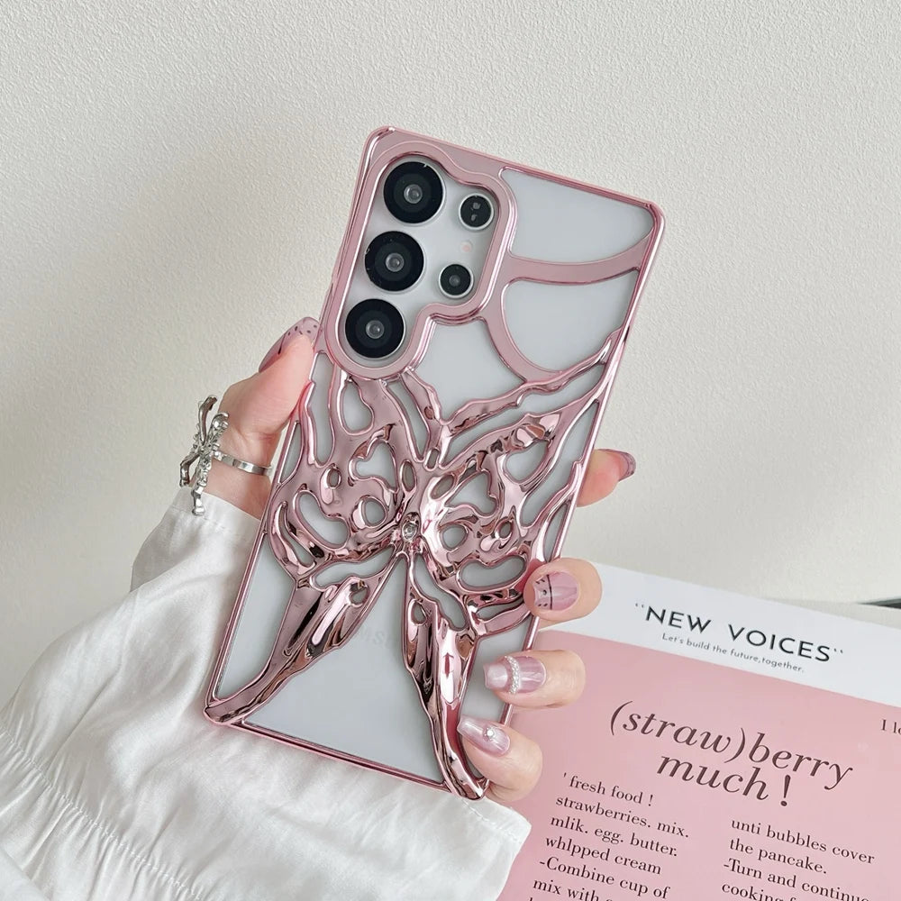 Telefoon Case 3D Vlinder Design voor Samsung Galaxy 4