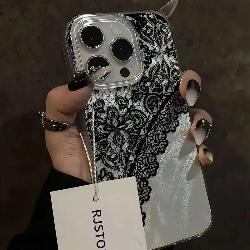 Telefoon Case voor iPhone met Kant Design 2
