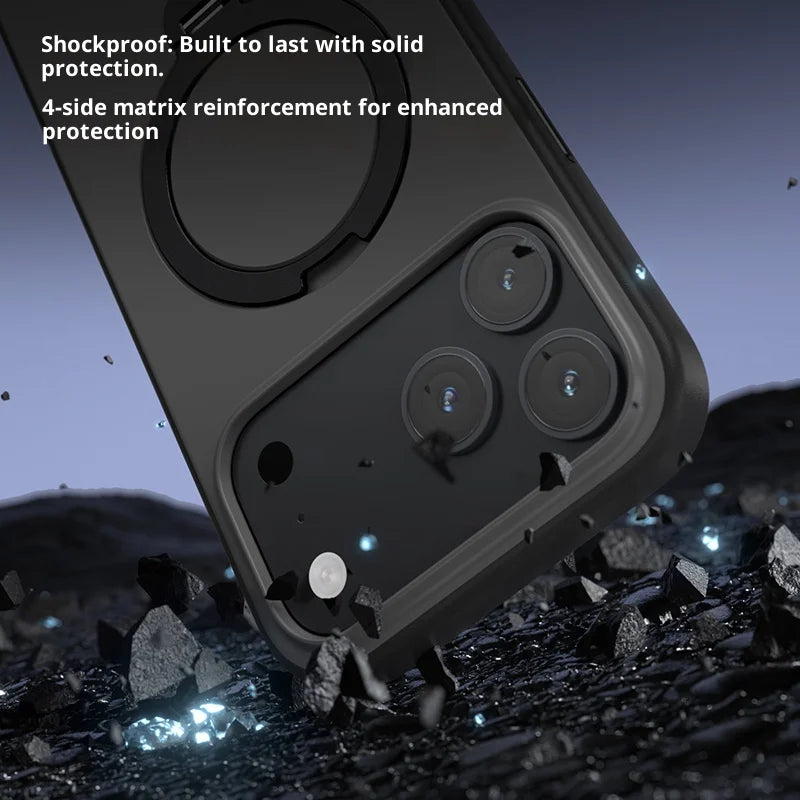 Telefoon Case voor iPhone met Roterende Stand 3