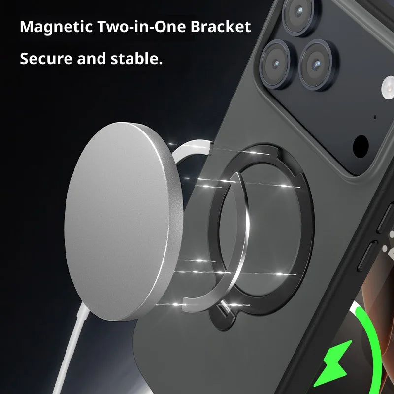 Telefoon Case voor iPhone met Roterende Stand 4