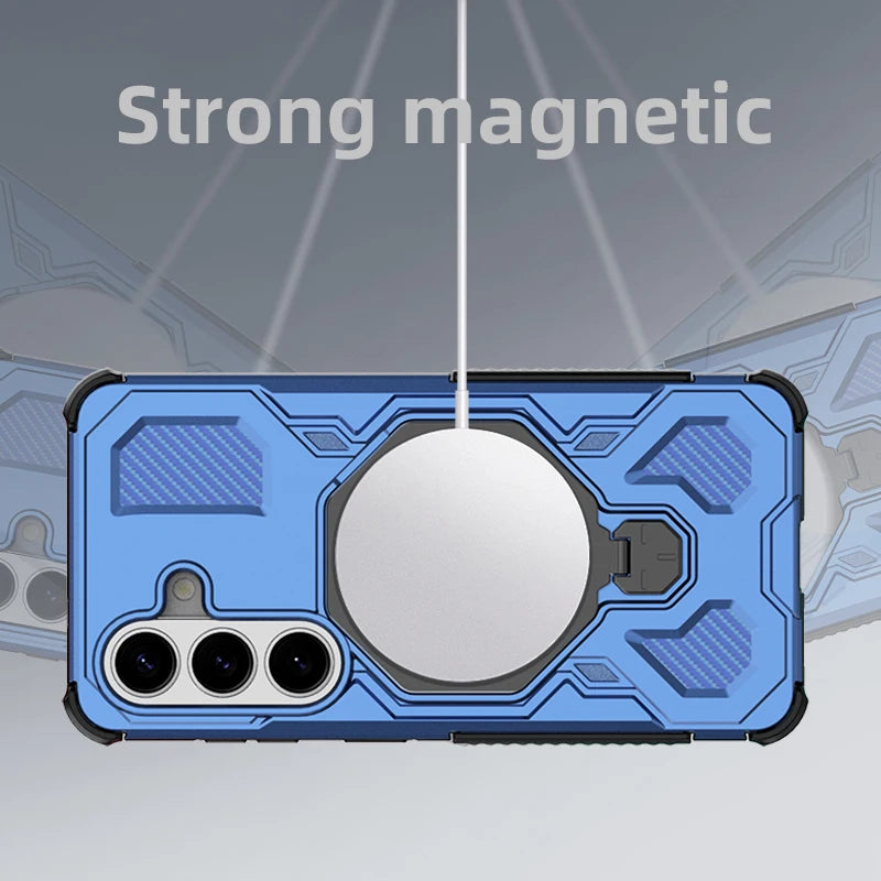 Telefoonhoesje met Ringhouder voor Samsung Galaxy Modern Ontwerp 5