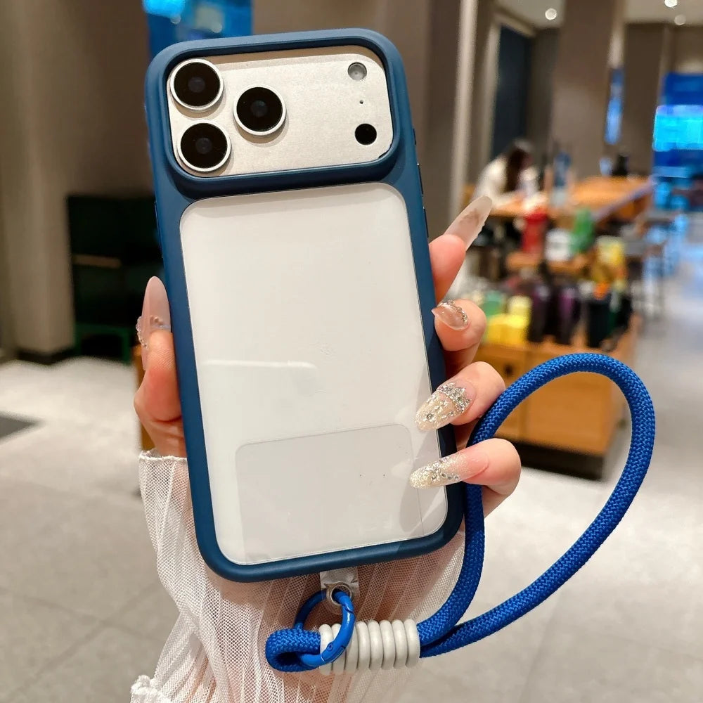 Telefoonhoesje voor iPhone 17 Pro Max Transparant Schokbestendig 9