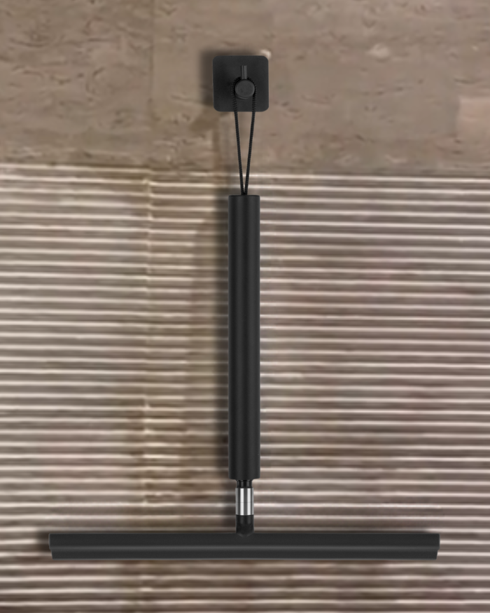 Telescopische Douchewisser voor Badkamer met Uitschuifbare Steel 6