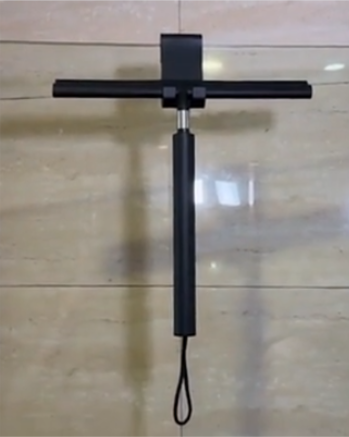 Telescopische Douchewisser voor Badkamer met Uitschuifbare Steel 7